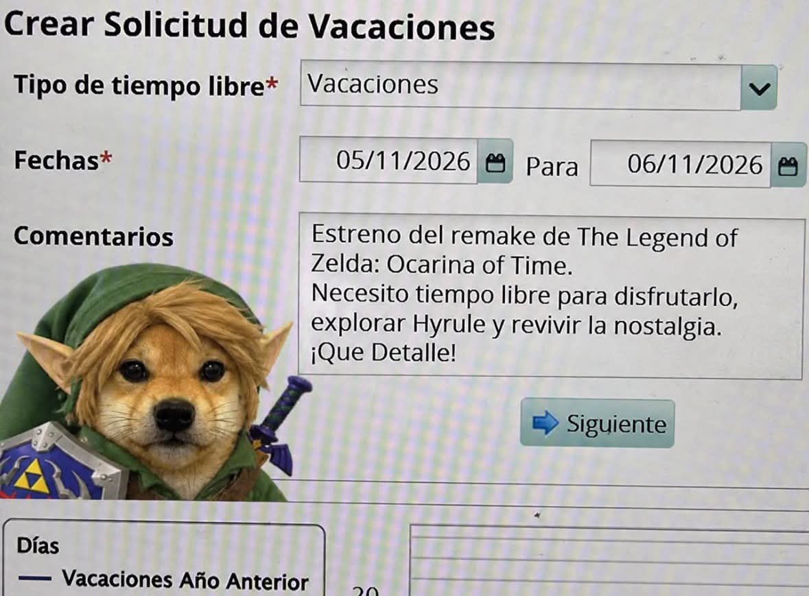 eXtas1stv's tweet photo. Los dias libres para jugar al Ocarina of Time no se van a pedir solos. 🤑 https://t.co/zX4p3GWOhX
