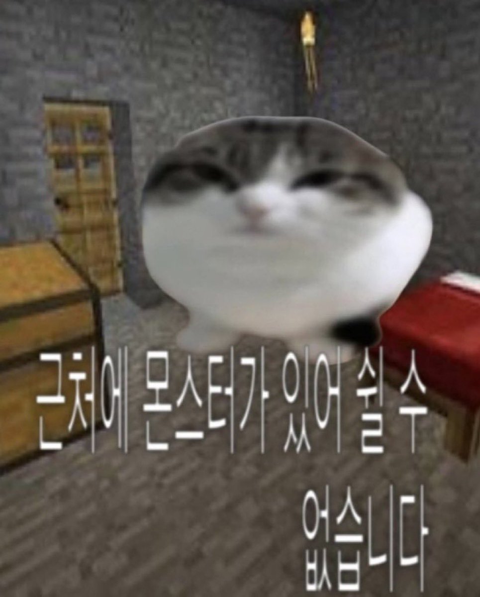smrjaoooo's tweet photo. 아 주변에 몬스터 존나많아 https://t.co/tnE6I1xcZd