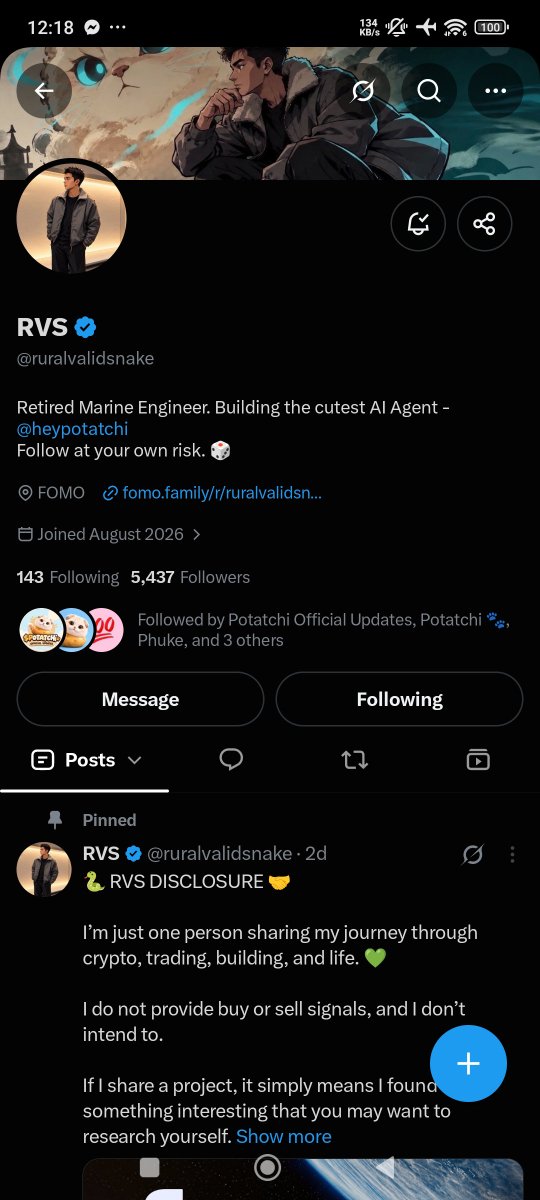 AllenRey2192's tweet photo. @ruralvalidsnake @heypotatchi 0xDA675CE37Fc931E9065A09abc09e6169EB179563 https://t.co/qZUrzpKjw3