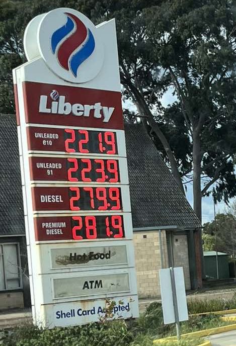 CheapFuelAdel's tweet photo. Liberty Clarence Gardens (South Rd)

@CheapFuelAdel https://t.co/nmpwD4Bo5j