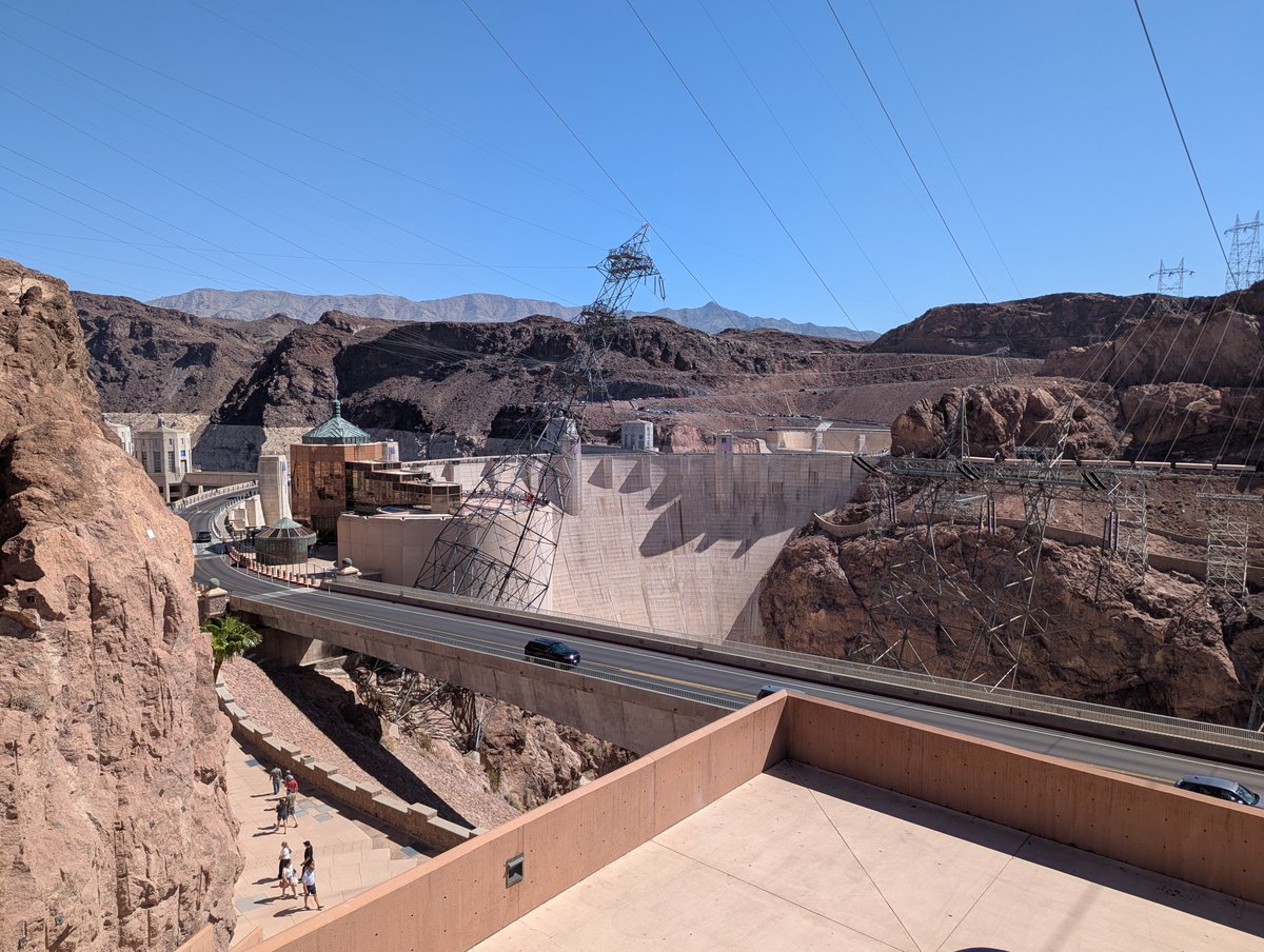 The_Milk_king's tweet photo. I went to the hoover dam this past Friday, and frankly it was the most magnificent thing I have ever seen. I especially feel connected to it, because of the spirit about it (Mankind mastering nature for the common good) and because my great-great grandfather was an engineer, who worked on the project