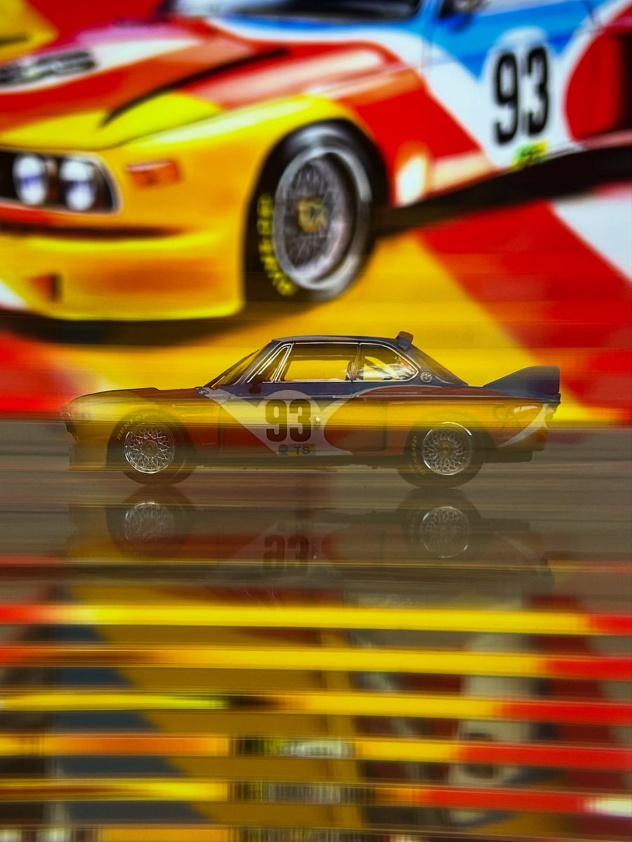 AutosMinisTacot's tweet photo. 🎨 En exclusivité chez Tacot, la BMW 3.0 CSL Art Car signée Alexander Calder de 1975 en Édition Constructeur 1/43 !
#bmw #norev #143scale https://t.co/RsOKIpndKX