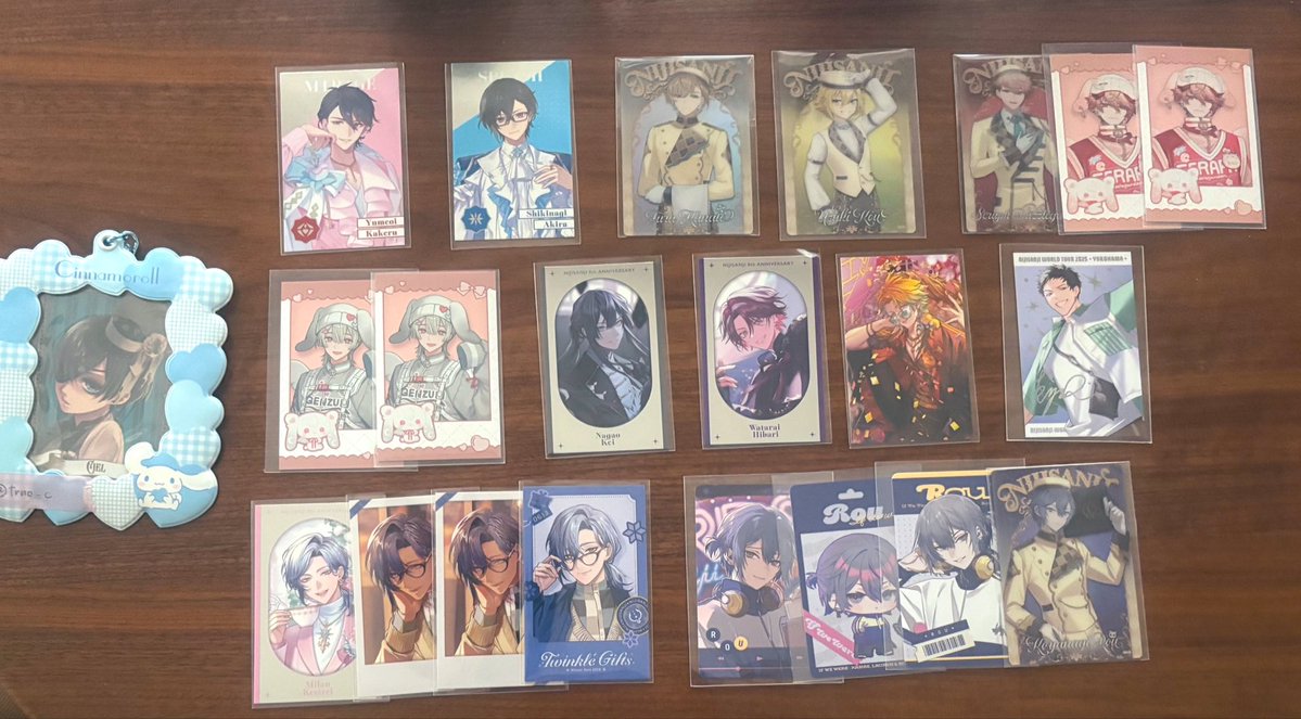 trno_c's tweet photo. 交換　にじさんじ　メタルカード　ウエハース　ボイスカード　チェキ風カード　ノスタルジア　チェキ

譲　画像のもの
求　ツリーのもの(無限回収以外は各一)

＊比率違い対応○
＊条件のご提示お願いいたします。
＊郵送でのお取引
お気軽にお声掛けください🌷 https://t.co/T9s8MwA0S3