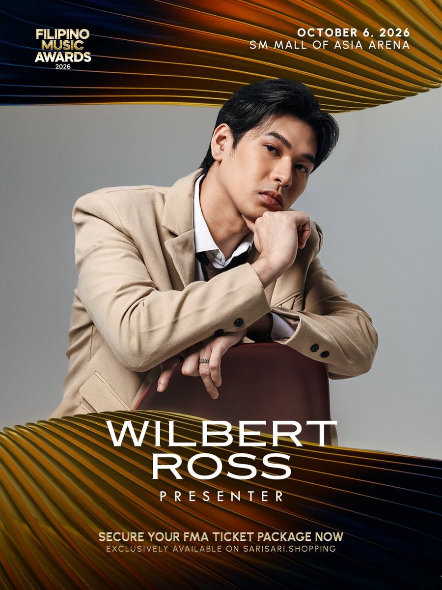 dday_ph's tweet photo. More presenters for the FMAs!
FILIPINO MUSIC AWARDS 2026
ποΈ October 6, 2026
π SM Mall of Asia Arena
ποΈ https://t.co/7jIfGW2Kw1
Explore the full list of nominees/performers/presenters at https://t.co/b4OHiOuftj
Presented by AGC Power Holdings Corp.
#FilipinoMusicAwards #FMAs https://t.co/ZiGOUvN4LV