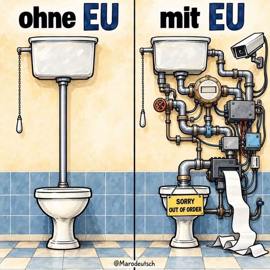 ChrisEbner_CFU's tweet photo. Der Öxit wäre der größte Bürokratieabbau unserer Geschichte. Die 15.000 EU-Verordnungen, die EU-Grundrechtecharta, die EU-Sozialcharta würden mit dem Öxit automatisch außer Kraft treten. Die österreichischen Gesetze, die auf den ca. 2.000 EU-Richtlinien basieren, würden in Kraft bleiben. Sie könnten dann aber abgeschafft oder geändert werden. Österreich könnte nach dem Öxit so frei, so wohlhabend und so demokratisch wie die Schweiz werden. https://t.co/etKxgOmF1c
