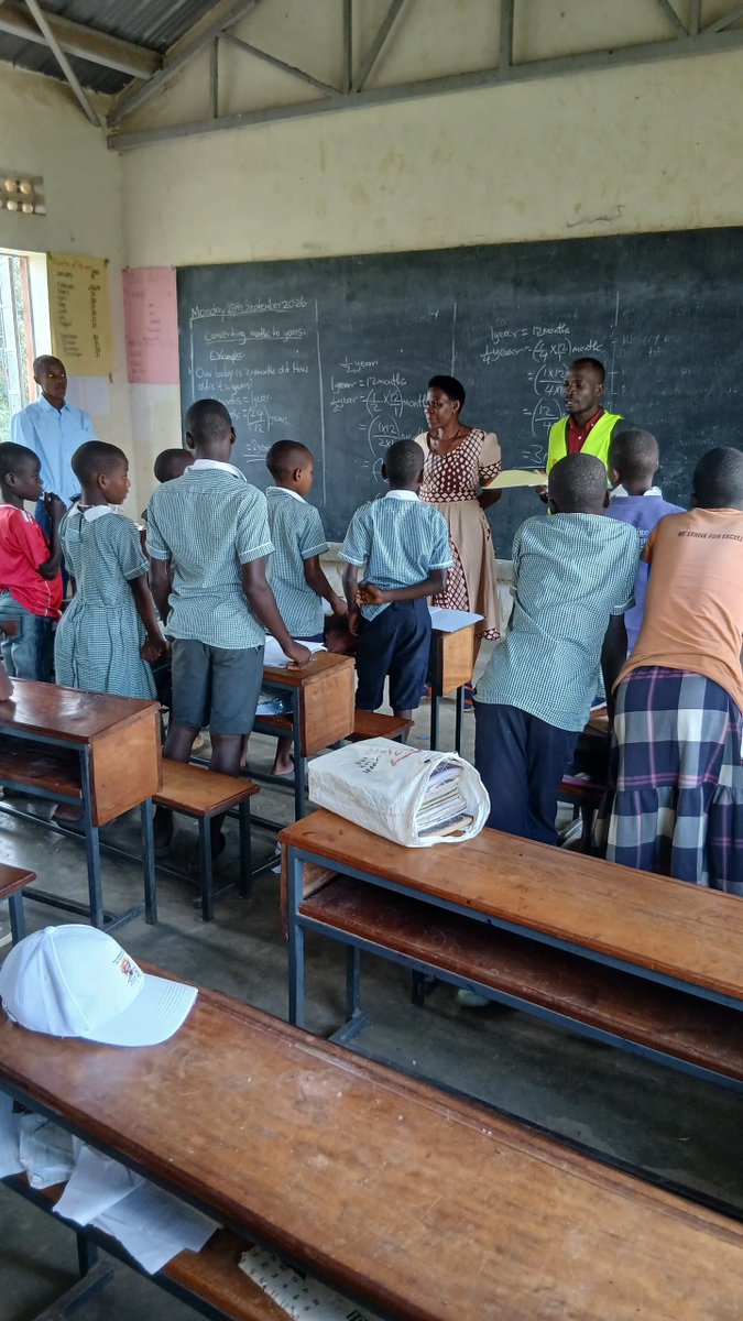 katosserusiba25's tweet photo. Yesterday, @Onc_nrm1 Coordinator Mr. Muhumuza Michael Kush, under Hajjat Hadijja Namyalo, monitored schools in Sheema South: Rwanama, Bugongi Central, and Kyarugome Primary Schools.

Enrollment has slightly dropped due to long distances and negative parental attitudes.

Kyarugome P/S urgently needs classroom blocks, staff quarters and water tanks , it has never received government support.

He also visited Rwampororo Memorial P/S in Sheema Municipality where learning was ongoing.

Overall, pupils are in school and studying. @JanetMuseveni @MuyingoDr33246