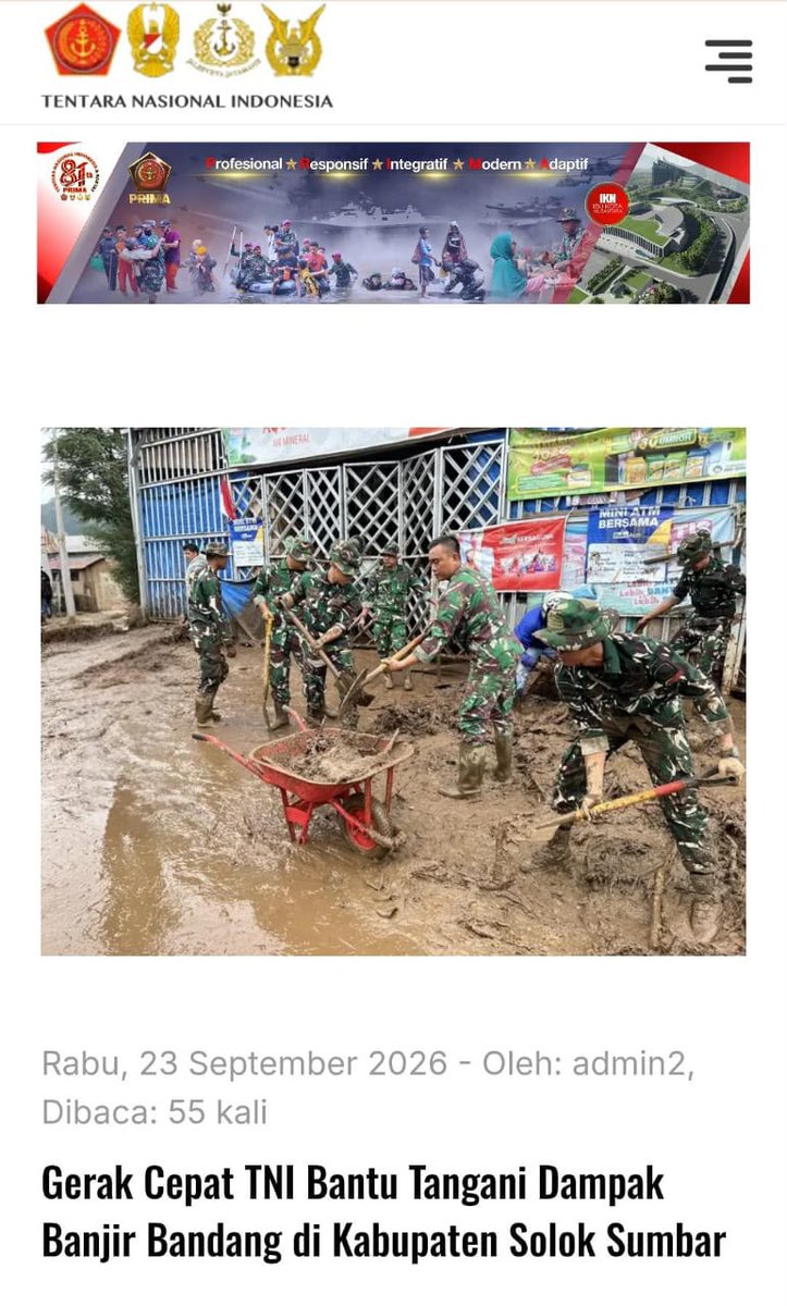 PaisalYogi's tweet photo. Rumah tidak layak huni dibenahi TNI bersama masyarakat. Kerja sama jadi kunci agar pekerjaan cepat dan hasilnya maksimal.
Wujud Nyata Kepedulian https://t.co/5JfXJbTFon