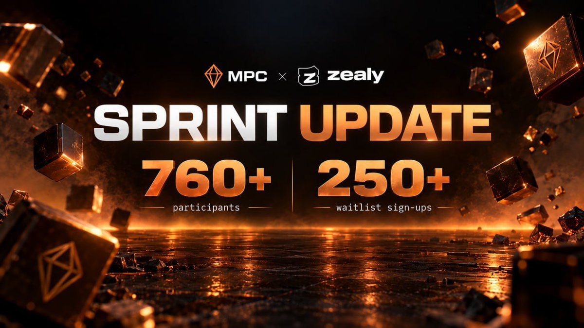 MPC_Global_X's tweet photo. One week into the MPC Zealy campaign, and the numbers are moving!

• 760+ participants
• 650+ website visitors
• 250+ waitlist sign-ups
• Zealy is now a Top 3 traffic source at MPC

And every participant is being carefully reviewed and cross-checked to help ensure genuine users are taking part.

With 14 days still ahead, there’s more room to grow!

Let’s keep mining. ⛏️

#MPC #Web3 #MyMine #Zealy #Giveaway