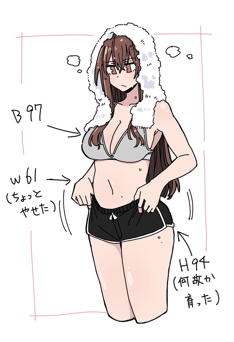 Durindana_718's tweet photo. 最近のリナちのサイズ https://t.co/LQhUm2TUkn
