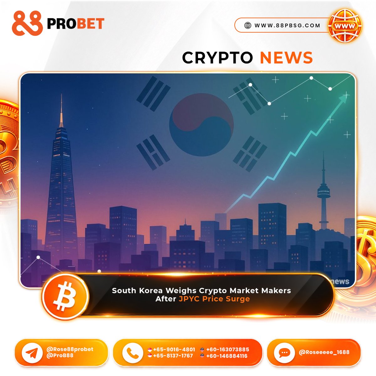 88pbupdates's tweet photo. ใ๐๐๐๐๐๐๐๐ใSouth Korea Weighs Crypto Market Makers After JPYC Price Surge ๐
A token engineered to track a single currency moved four times
โถ๏ธ๐ฃ๐๐๐ฌ ๐ก๐ข๐ช! https://t.co/CzVW6W0NZz
#88prosports #88probett #ProB88 https://t.co/v771meJaJb