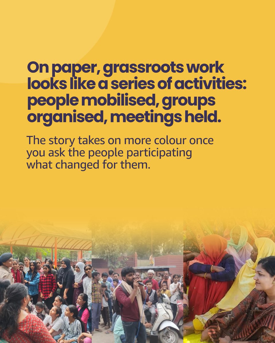 veeraadotorg's tweet photo. The numbers show what happened. Listening shows what changed.

Young people felt less isolated. Women felt more confident making decisions. Tribal women reported greater financial literacy. https://t.co/DmqUhmiFa4
