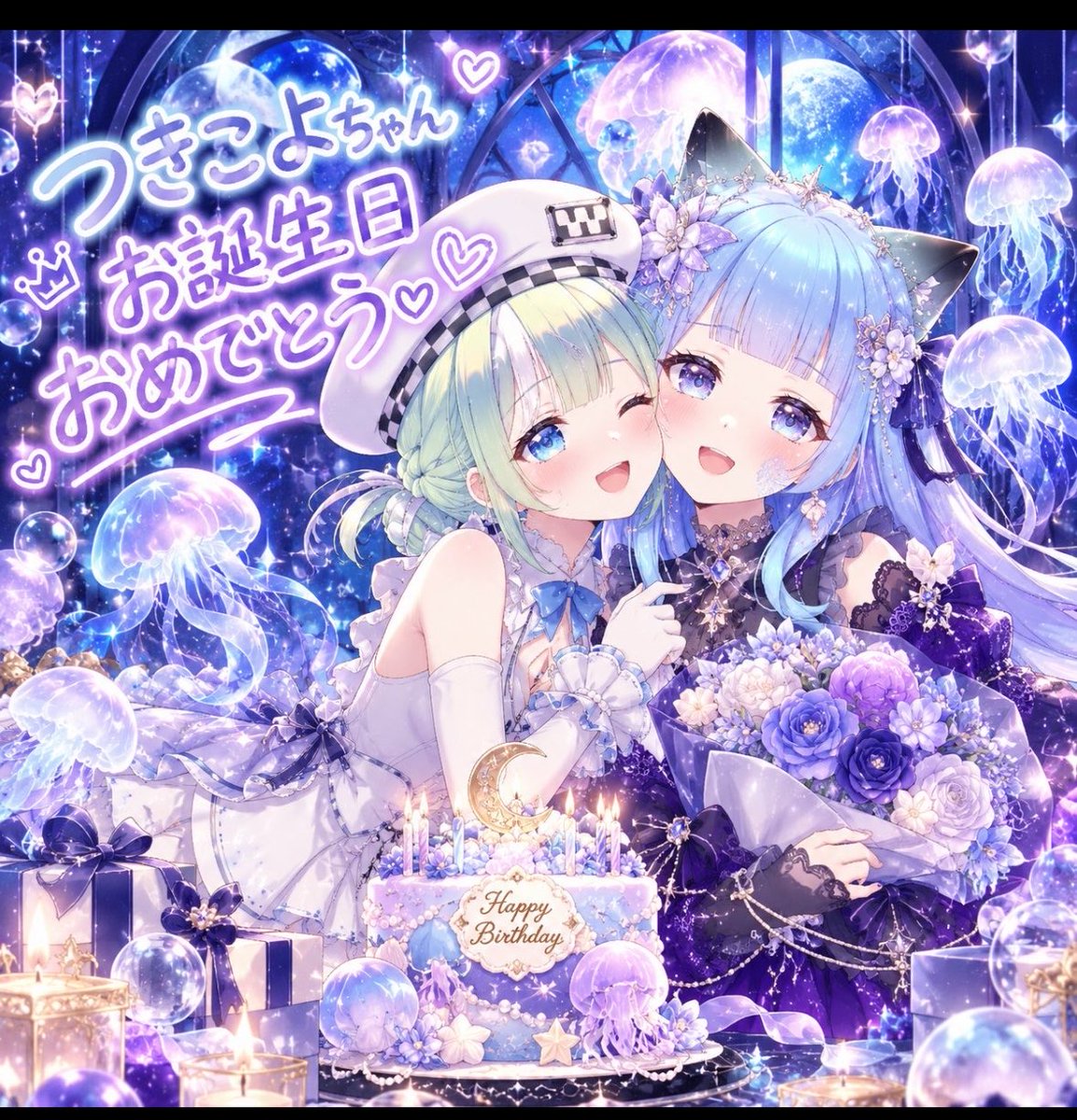 mune0625's tweet photo. 遅くなりましたがトラブルもありましたが無事に
初配���&amp;誕生日が終わりました！
みなさんにお祝いしてもらい
とても嬉しかったです♡

私の大好きな、海月みぃさん
素敵なプレゼントが届きました♡
本当に感謝です！
ありがとうございました😊 https://t.co/xuX0mjDhIs
