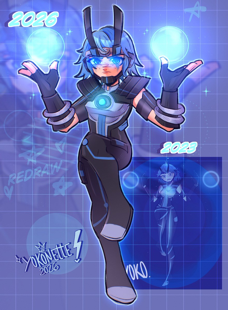 Yokonette's tweet photo. Vision Yaoi sen Redraw 🗣️

#sendokai #sendokaichampions #cloe 💙✨ https://t.co/NZzMr4tMYF