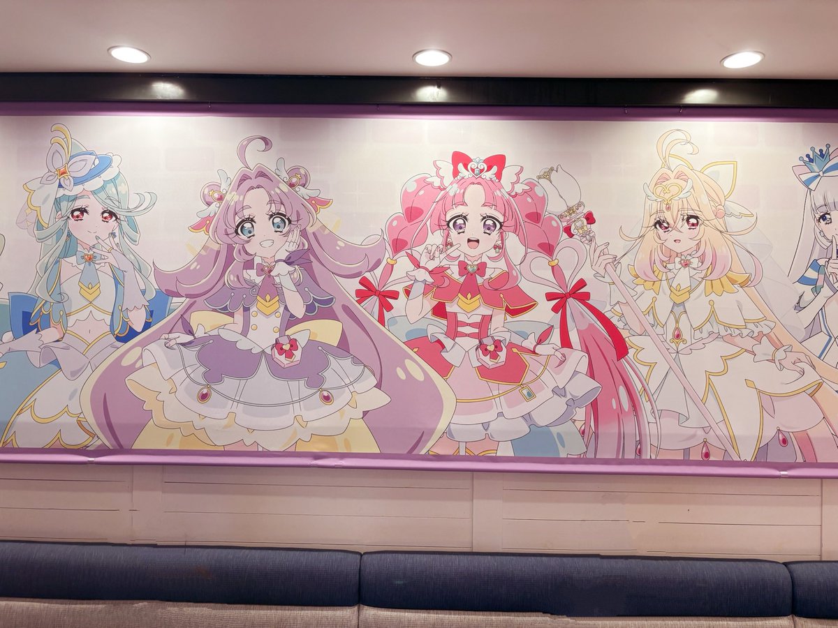 alsykj's tweet photo. プリキュアのタワレコカフェ♬ੈ⟡ https://t.co/jgu9ECpYsl