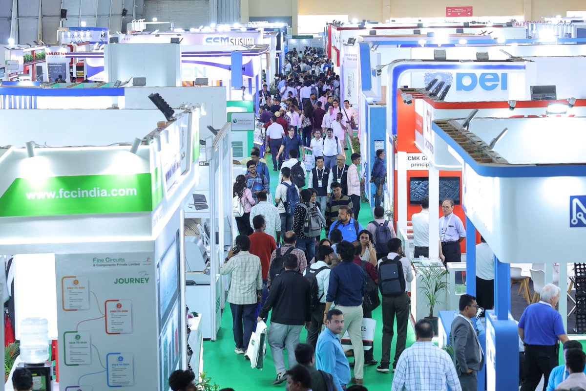 BIECentre's tweet photo. Electronica India &amp; Productronica India 2026 | #BIEC #Bengaluru, held Sept 16-18 at BIEC, showcasing the electronics value chain from components to PCB assembly, SMT &amp; Industry 4.0.

Host your next event at BIEC 📩 info@biec.in
#electronicaIndia2026 #productronicaIndia2026 #BIEC https://t.co/z1bU1I2nya