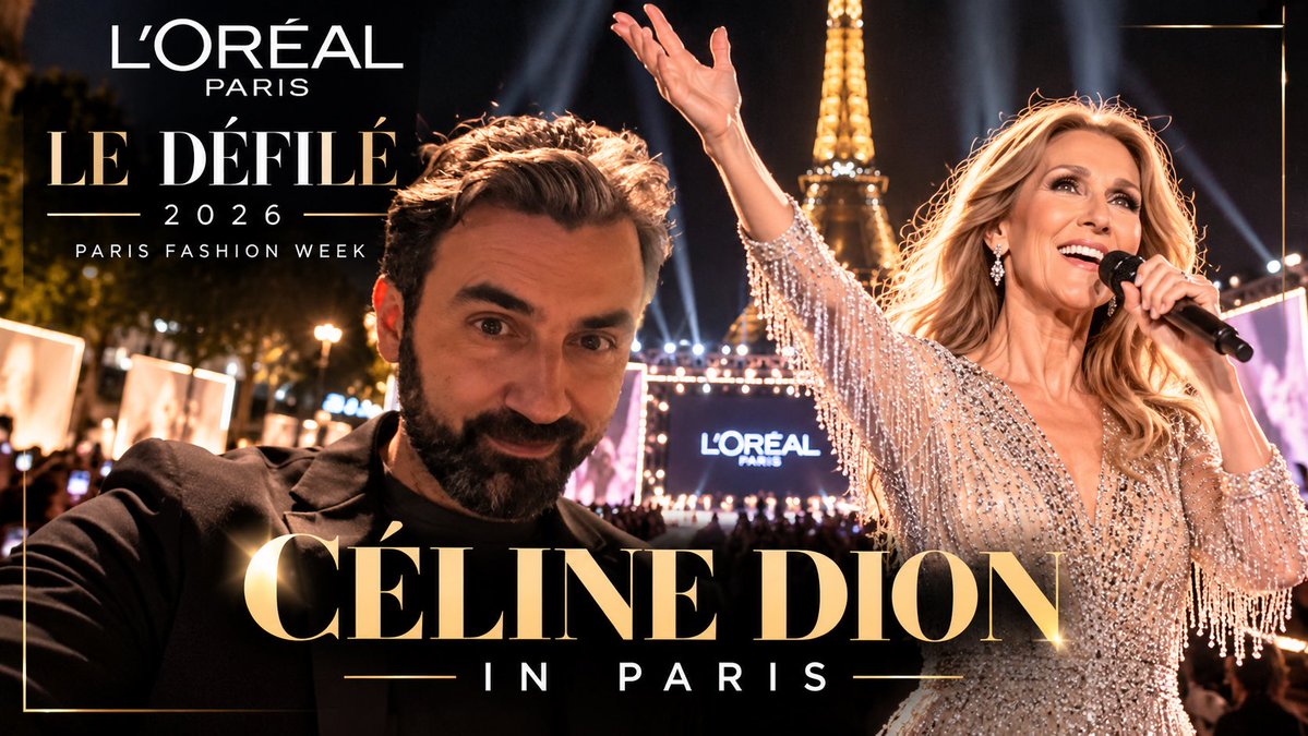 ChessPasha's tweet photo. I Watched Céline Dion Live in Paris | L’Oréal Paris Le Défilé 2026 https://t.co/u3Y3YZJqCc https://t.co/sNMNJoBuoJ