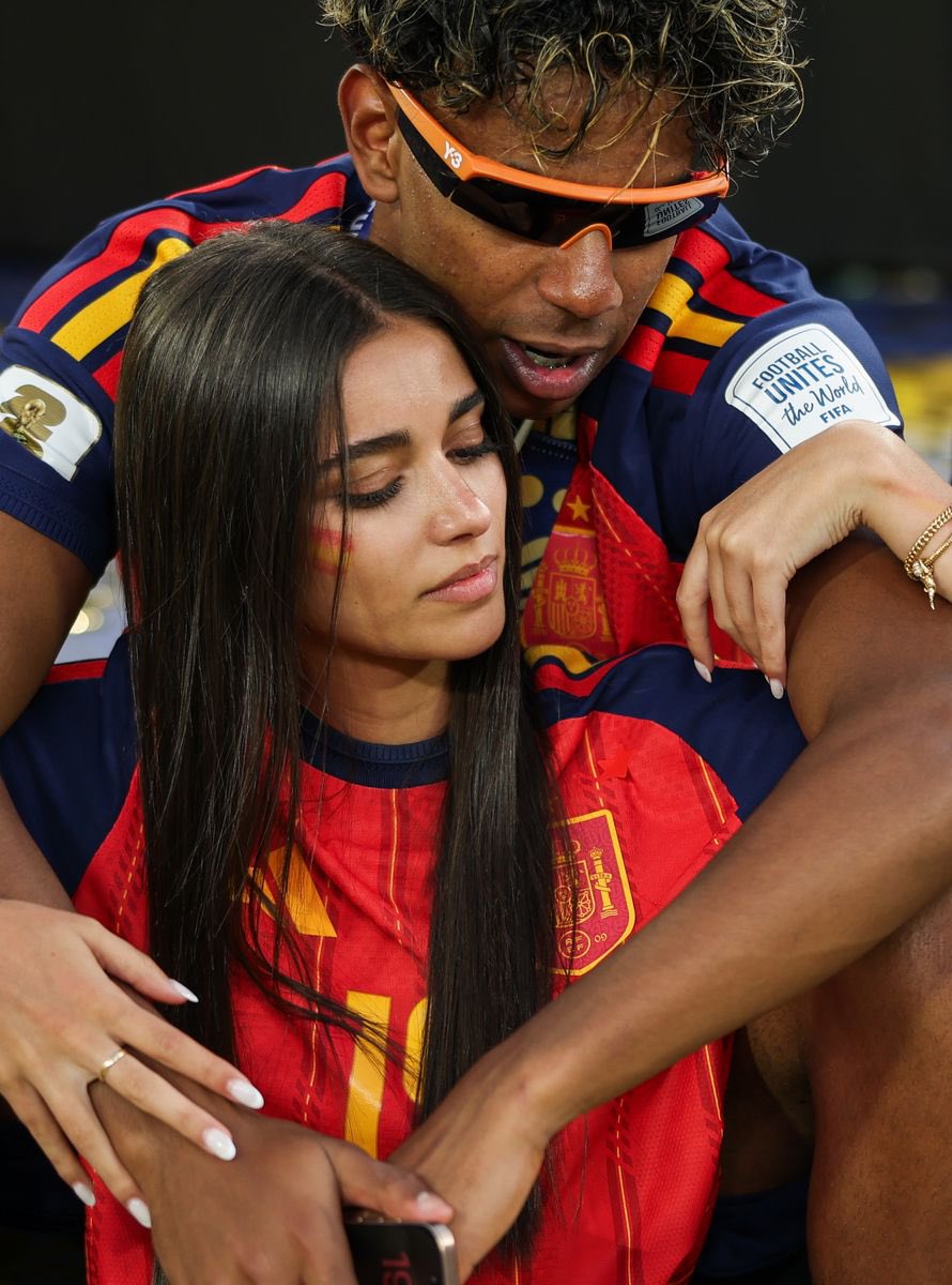 marc10xx's tweet photo. De verdad que no existe una pareja más mona que Inés García y Lamine Yamal, estos dos juntos son demasiado adorables, no pueden quedar mejor… https://t.co/aJ1BodDQHP