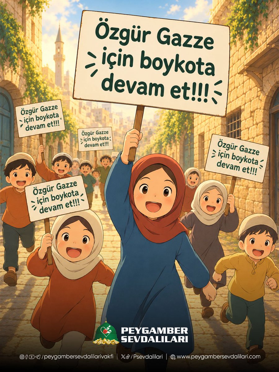PSevdalilari's tweet photo. Boykot sadece bir tercih değil, duruşumuzun ve vicdanımızın bir göstergesidir. 
Gazze'deki kardeşlerimizin sesi olmak, zalimlerin karşısında dimdik durmak için boykota kararlılıkla devam ediyoruz!  

Unutmayalım ki küçük bir adım, büyük bir değişimin başlangıcıdır. 
Çocuklarımızın geleceği ve özgür bir Gazze için durmak yok! 🇵🇸