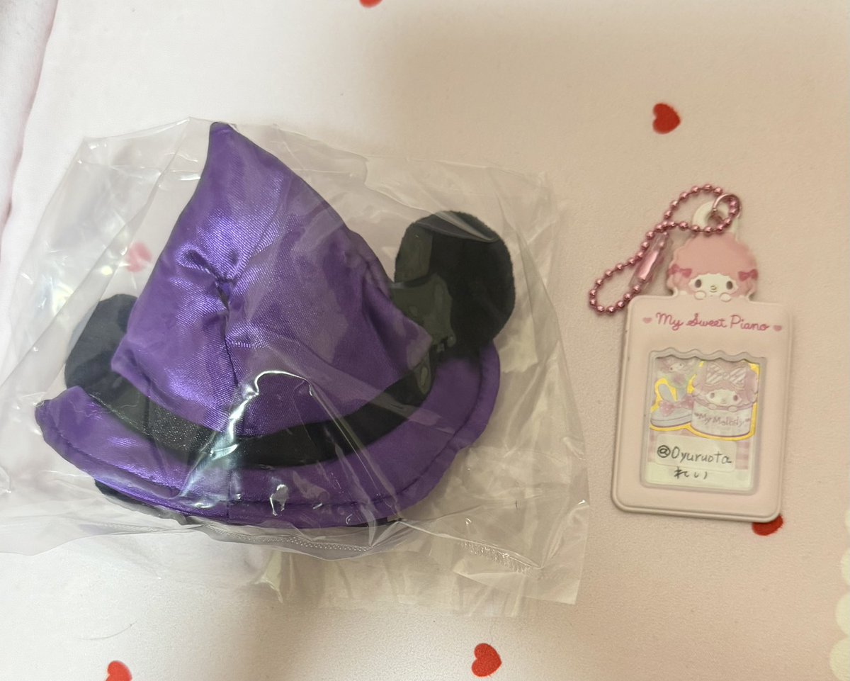 0yuruota's tweet photo. 【交換】ディズニー ハロウィン おばけぬいぐるみコスチューム

譲 魔女帽子(箱無し袋未開封)
求 イヤーハット

郵送のみ
リプライにお声かけお願いします https://t.co/m1SBsFWqY2