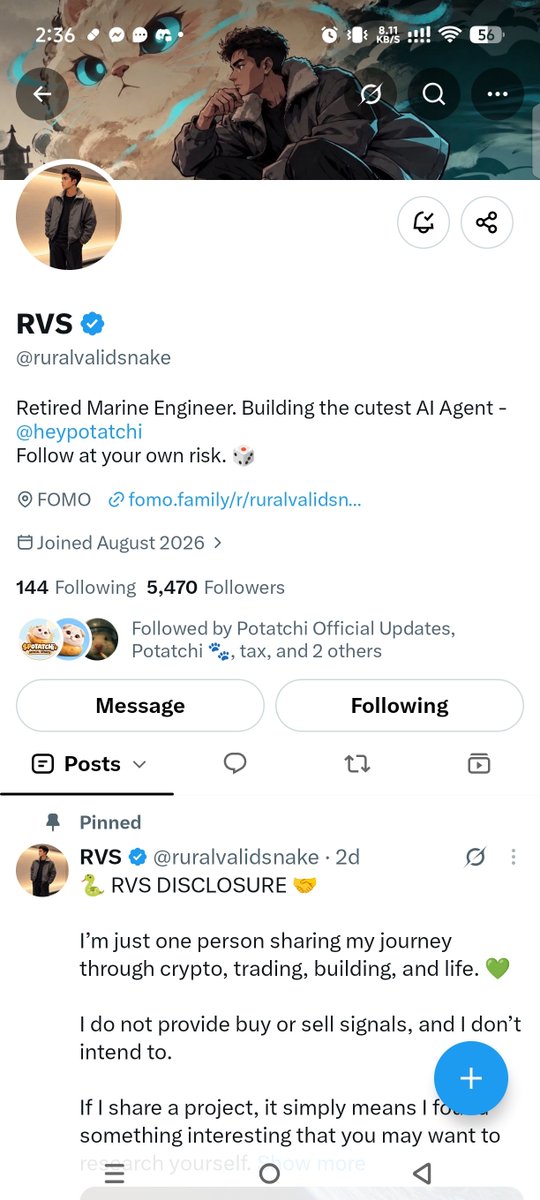 Marki3_D27's tweet photo. @ruralvalidsnake @heypotatchi Let's win this mates
@foodiecoin22 @ruiolke
Wallet: 0x6c9664911e83b367bc162381cb32cc73f956392f
Letβs spread the POTATCHI love!! ππ₯ #POTATCHI https://t.co/flln2VuQ2d