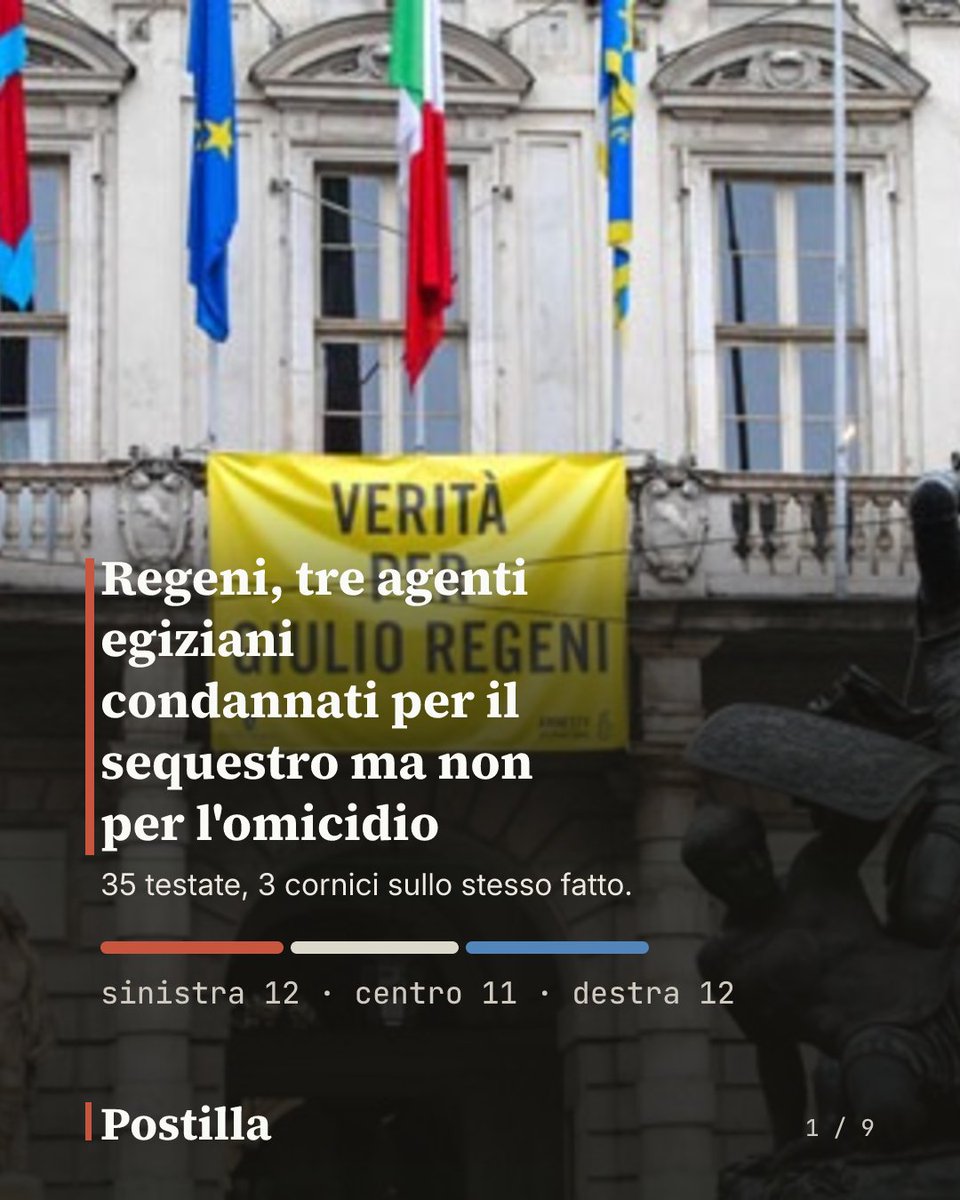 postillanews's tweet photo. #Regeni, tre agenti egiziani condannati per il #sequestro ma non per l'omicidio https://t.co/2P9HTCiqND