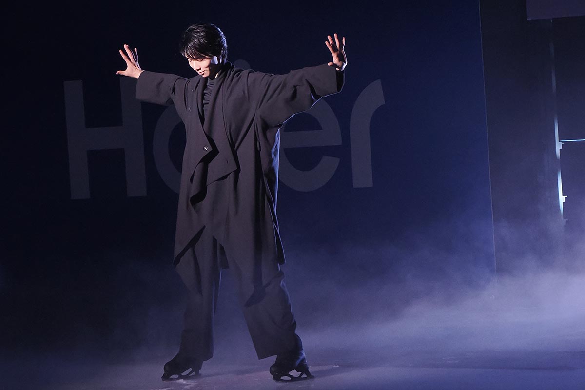 kaden_watch's tweet photo. 羽生結弦登場　ハイアールとアクアからドラム洗濯機と冷蔵庫の上質モデル https://t.co/3t4aEVVdVg https://t.co/GLrbfwDPo7