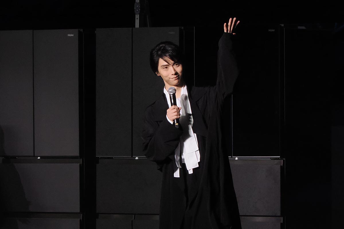 kaden_watch's tweet photo. 羽生結弦登場　ハイアールとアクアからドラム洗濯機と冷蔵庫の上質モデル https://t.co/3t4aEVVdVg https://t.co/GLrbfwDPo7