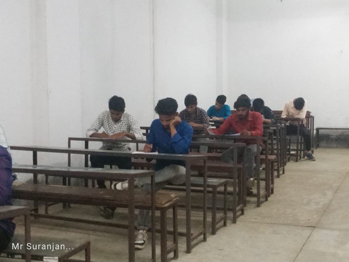 GManbazar's tweet photo. Class test in progress for Electrician Trade, Session 2026-2028.
Govt. ITI Manbazar https://t.co/c22wq9ajZT
