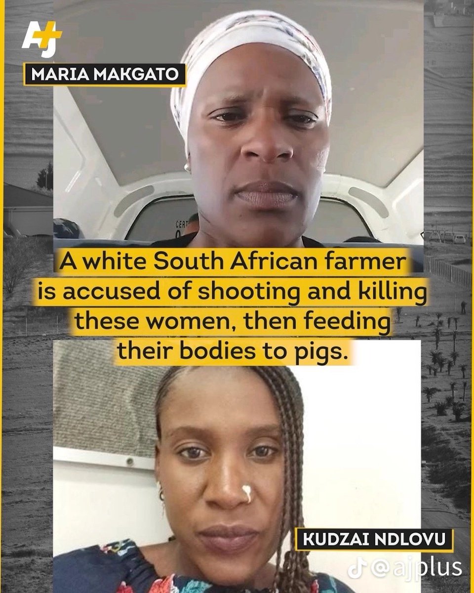 Hannesgrove's tweet photo. Lies told about the White Cross Project are pervasive.  Perhaps the biggest lie is that we placed 3,000 crosses of "white" farmers.

Brutal murders like these two women where amongst the names of the crosses planted https://t.co/4MecBCcuHU