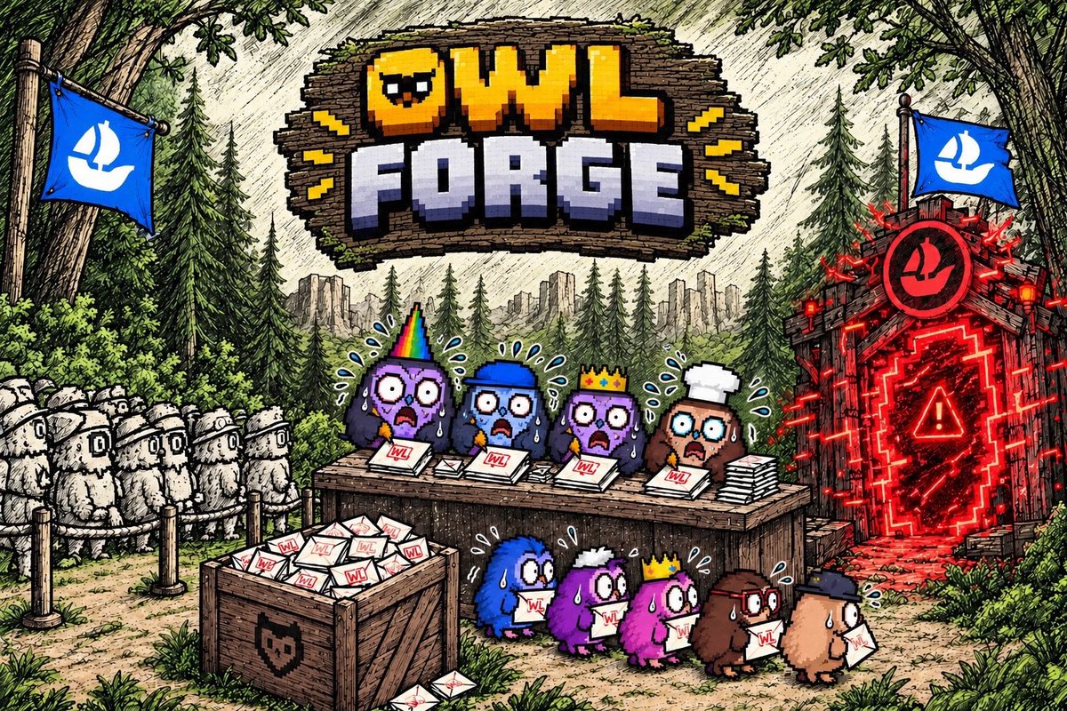 MayorXdefi's tweet photo. The Owl Forge mint is getting close 🦉

The wait is almost over.

If you’ve been watching Owl Forge from the beginning, now is the time to keep your eyes on it.

Mint is near.

Things could start moving quickly once it goes live 

Keep watching.

Don’t say nobody told you. 

@realowlforge
