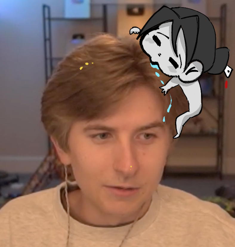 swagADlady's tweet photo. im a BIG BIG EVIL VAMPIER who nibbles purpleds head
dya think he washed his hair cuz i dont think so)
his hair is just too chewy and bouncy and yummy and goofy for me https://t.co/s7MeOtRlbK