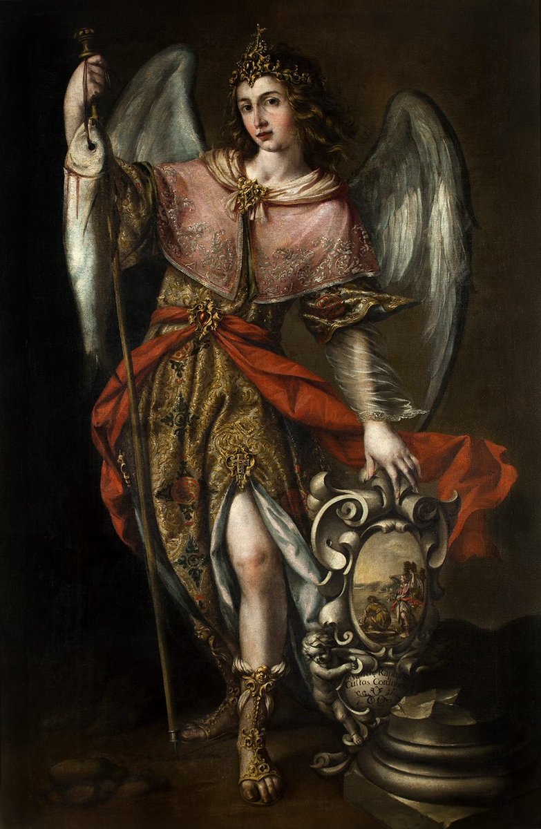 PNostoy's tweet photo. Hoy Gabriel, Rafael y Miguel, están de fiesta.

Zurbarán, Valdés Leal y Guido Reni (oh , está mirando al suelo). https://t.co/xiRkxJlO8e