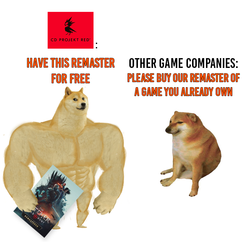 PLEComputers's tweet photo. The Witcher 3 Remastered is almost here! 🐺⚔️

How many hours did you put into the original? 👀 https://t.co/nXv50QuIzN
