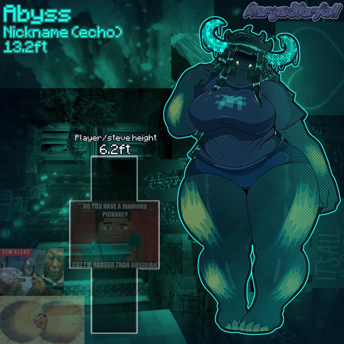 AzryzStarfall's tweet photo. Abyss warden oc 👀🩵✨ https://t.co/LGAqZ1ew5G