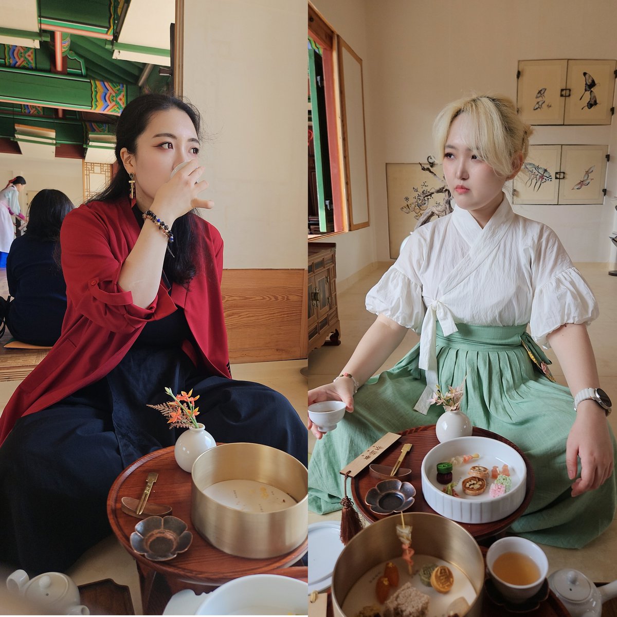 cos_w_be's tweet photo. @onsil_in_cos 
서로 한복 깔 확실한 편
아무래도 한복 나들이는 님이랑 가야 하긴 해 그치 https://t.co/AorIqlnp8X