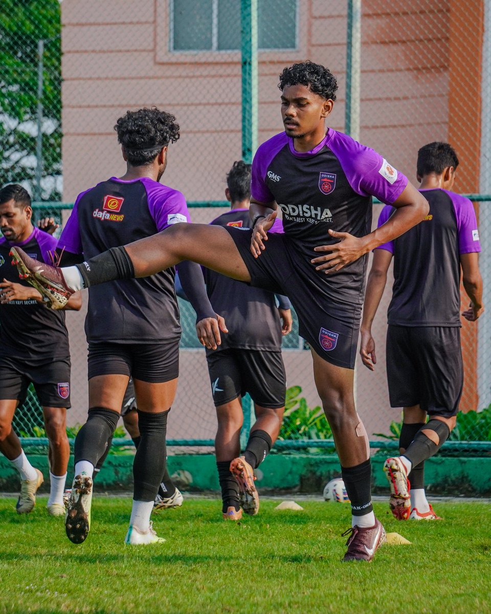 OdishaFC's tweet photo. Going through the gears ⚙️

#OdishaFC #AmaTeamAmaGame #KalingaWarriors https://t.co/UK336fxFbV