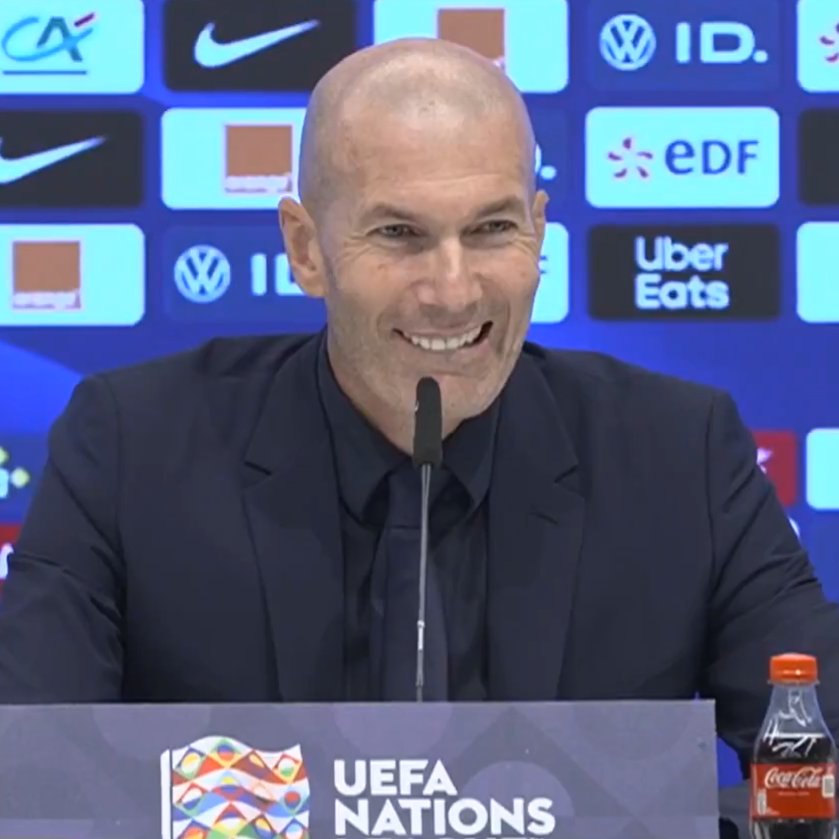 MadridXtra's tweet photo. 🗣️ Zidane: "My celebration? I don't even know what I did." 🤣 https://t.co/wqVWU4CJZf