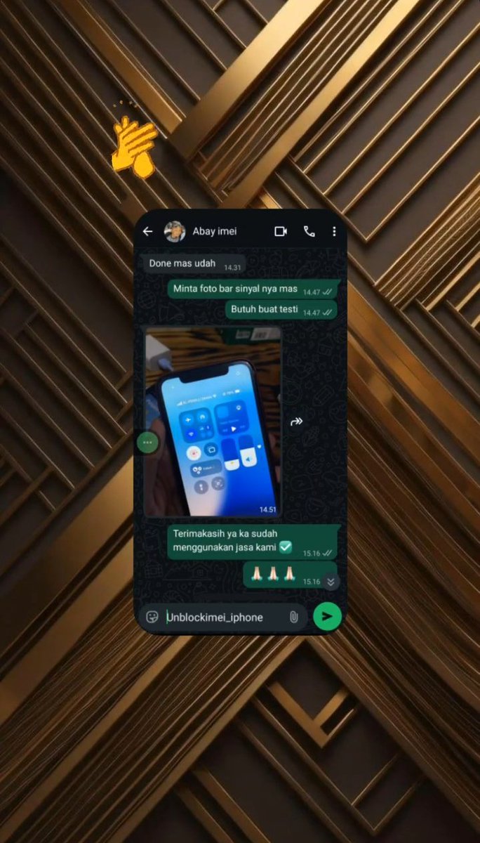 Storeiphone_'s tweet photo. OPEN JASA UNBLOCK UNLOCK UNBLOK IMEI IPHONE/ANDROID❗️
Masalah:📞 https://t.co/vnFg2GHNBM
❕Icloud Terkunci,Lupa Sandi,Tidak Ada Layanan,Sim Lock,Hp Inter,Tidak Ada Jaringan DLL
Paket IMEI:
❕Paket 3 Bulan,Tri/Smartfren/XL/Im3 Indosat/Telkomsel Only
❕Permanen Beacukai/Kemenprin https://t.co/as3oL68PHV