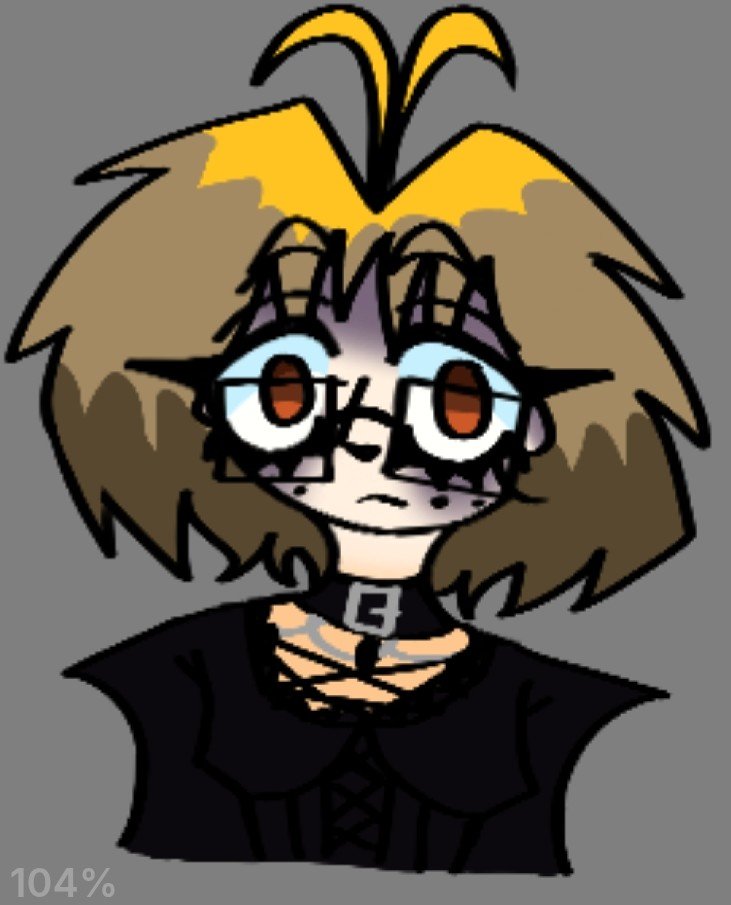 Hypernova42's tweet photo. Hi hi I really wanted to draw your goth facty design I think its so cool #factattackadventures #faa https://t.co/J131BgbgSL