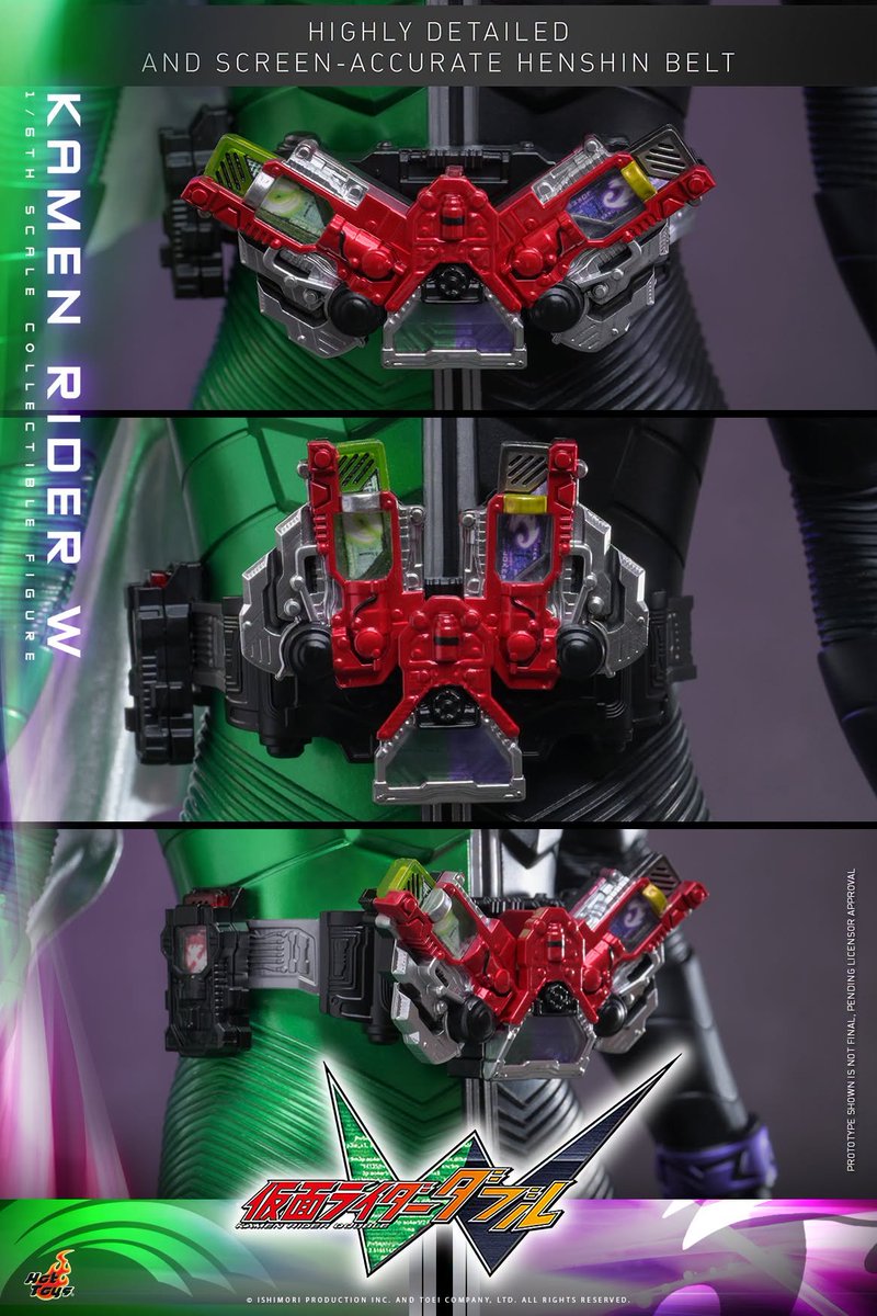 HiuJoek's tweet photo. #HotToys
Kamen Rider W - 1/6th scale Kamen Rider W Collectible Figure

《幪面超人W》幪面超人W  1:6比例珍藏人偶
特別版：獨家附贈「雙色旋風場景特效」
HK$ 1,780 https://t.co/RgQeb784Jv