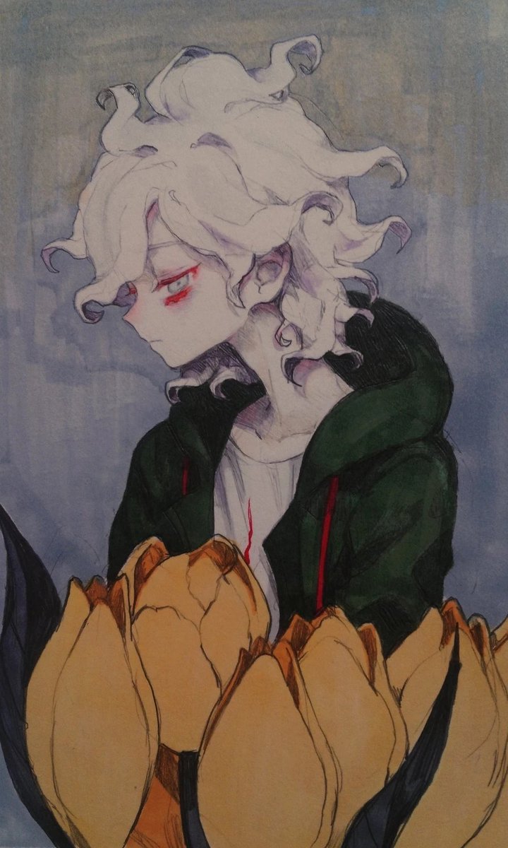 enoki1e's tweet photo. 옛날에 그린 단간론파 그림(요즘 내안에 다시 붐됨) https://t.co/QfObsYHulq