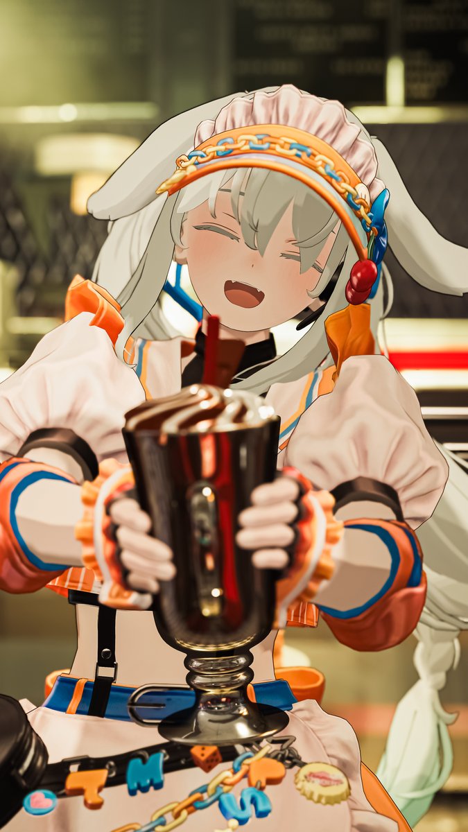 biQmac_vrc's tweet photo. #Grus3D
「こちらへどうぞ！」 https://t.co/4xTmqfMuFS