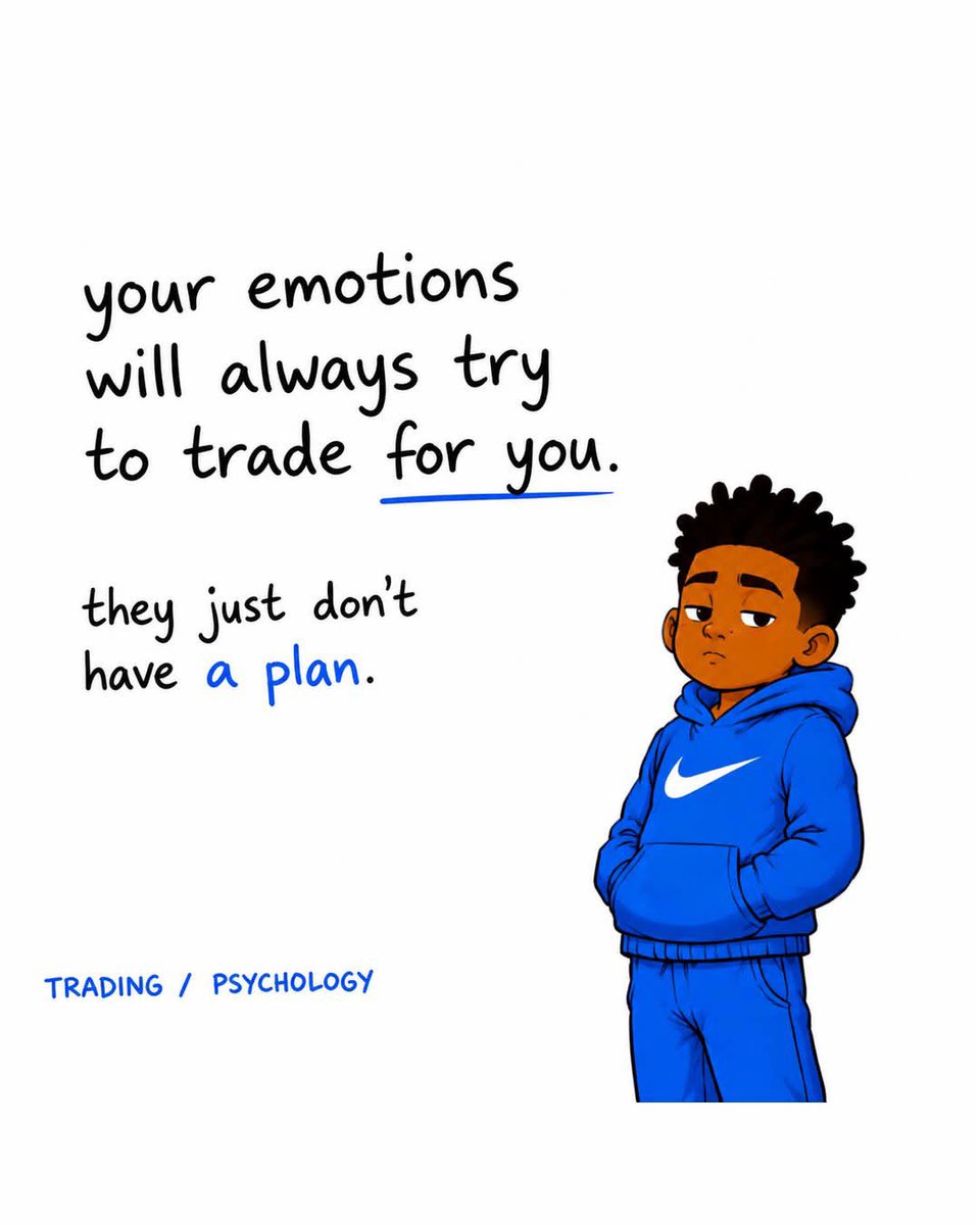 bobbthetrader's tweet photo. Psychology is both the biggest leak and the real leverage. FEAR, GREED, FOMO, and REVENGE TRADING turn a modest edge into a large hole. 

Rules exist so you do not have to be heroic in the moment. https://t.co/28ovJW2OqN