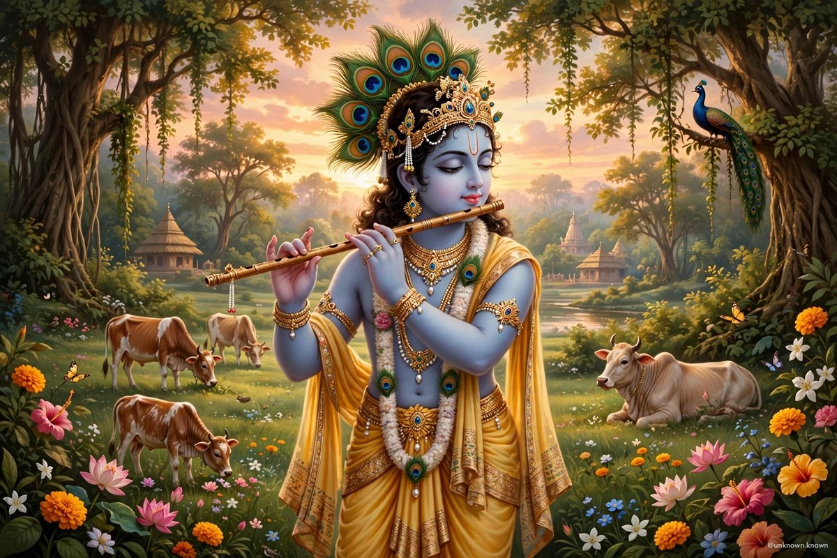 UNKNOWN57845's tweet photo. JAY SHREE KRISHNA ❤️🥀 https://t.co/N6Fh20DIPO