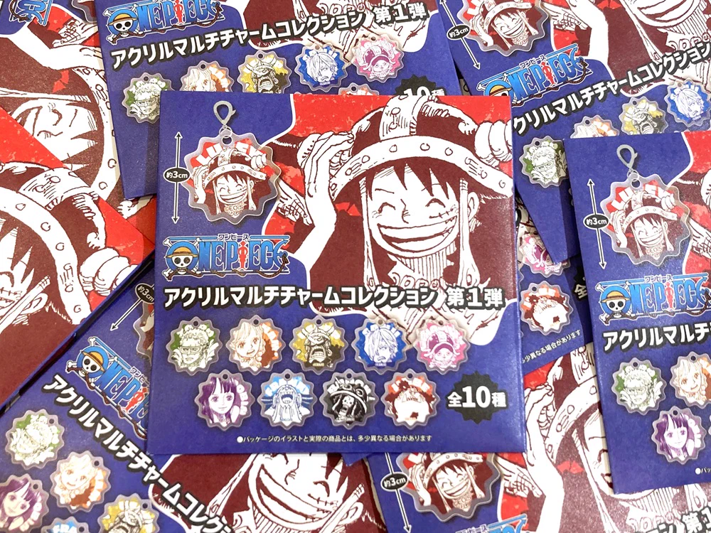 ONE PIECE アクリルマルチチャーム　10個セット ONE PIECE 麦わらストア 名古屋店 в X: „🍀おすすめ商品🍀原画商品