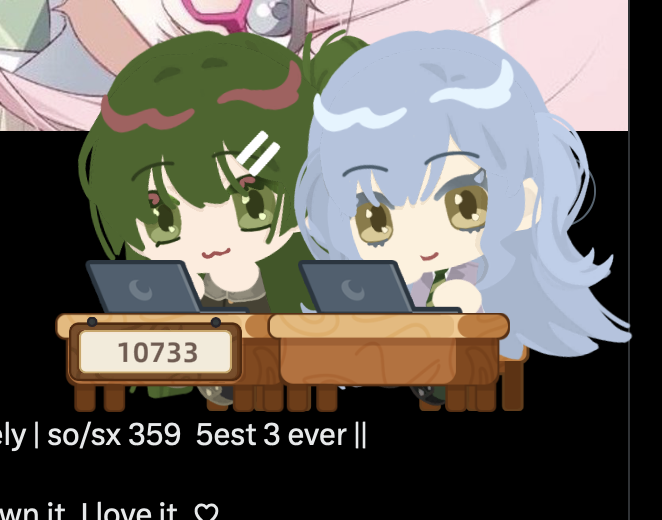 chengyetuohai's tweet photo. I made sakiko and viola in character house theyre so cuteee https://t.co/zJwAZvQMuD
