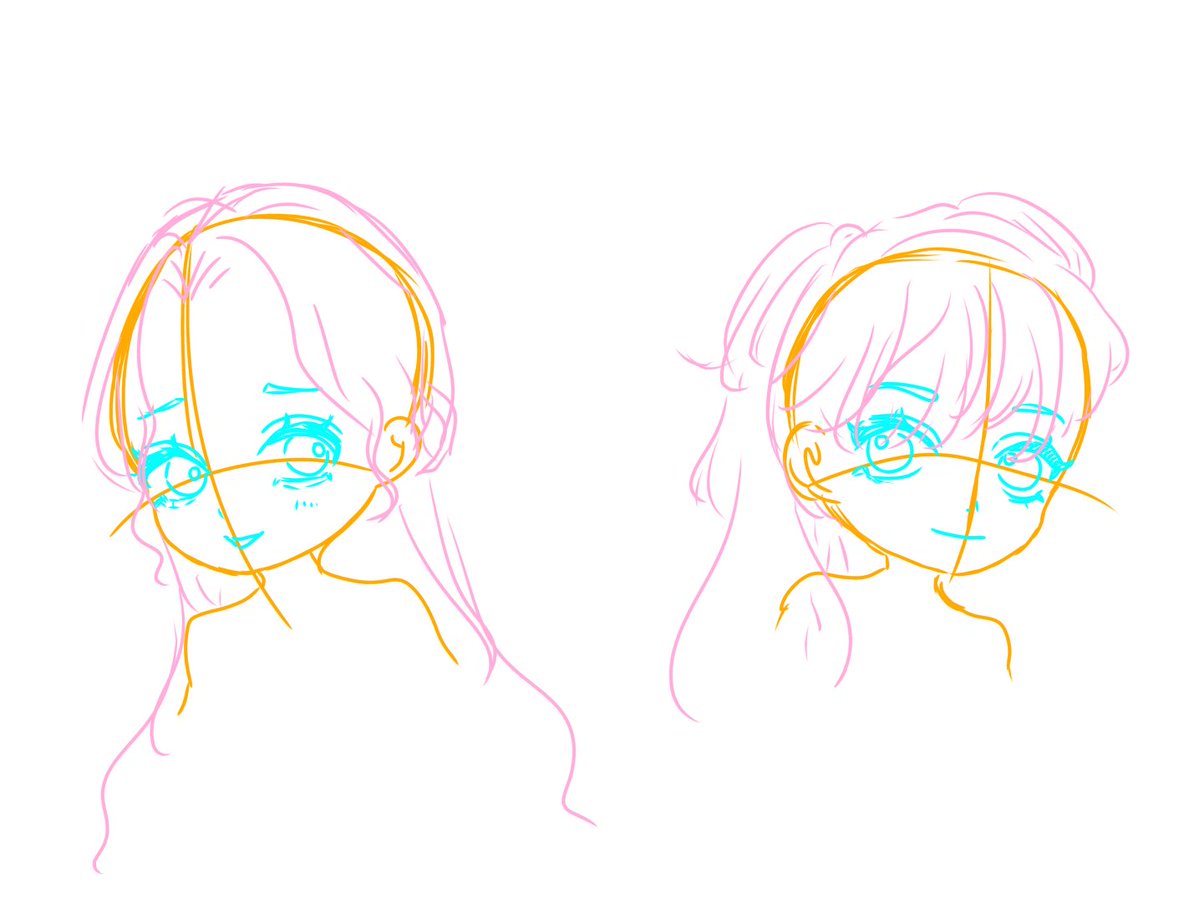 kinyo__1000's tweet photo. 相方とリアちゃんを描いてる https://t.co/I38d6zBAl0