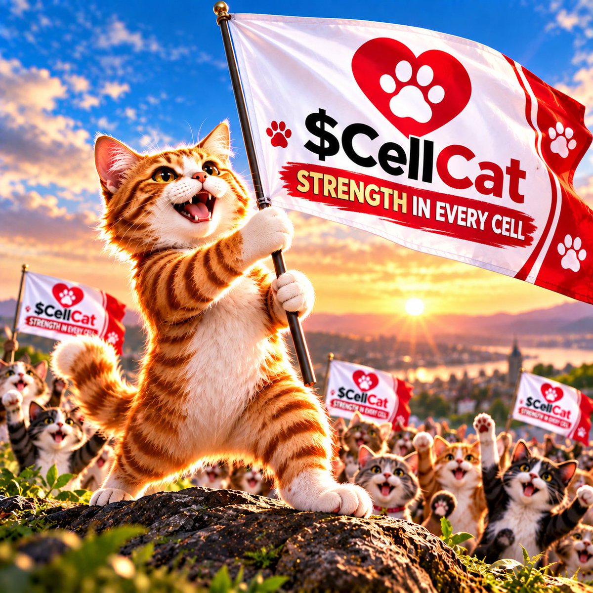 CellCatBSC's tweet photo. 15 MILLION+ PEOPLE. 
ONE BATTLE. ❤️🐱

An estimated 15 million people across Africa live with sickle cell disease, with hundreds of thousands of babies born with it every year.

They deserve more than sympathy. They deserve support, connection, and hope.

That’s where $CellCat comes in. 🐱❤️

We’re building a community that believes crypto can do more than create wealth, it can create impact.

$CellCat is coming. 
Are you ready to make a difference? 🚀