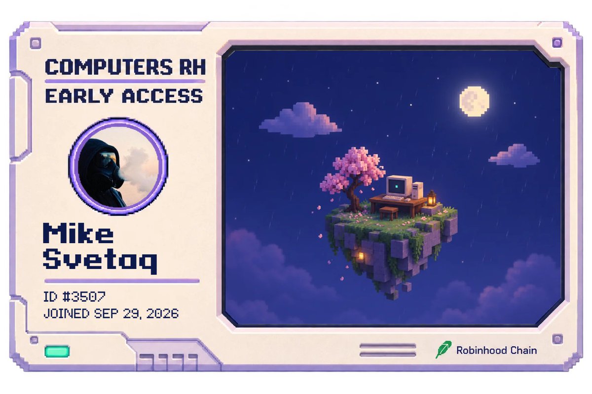 mksvetaq's tweet photo. I've just joined Early Access for @ComputersRh.
I'll be playing 24 hours before the public launch.

My ref link= https://t.co/p5v3gm29R0
https://t.co/3CSV7kVuBS https://t.co/cVluqGZQjL