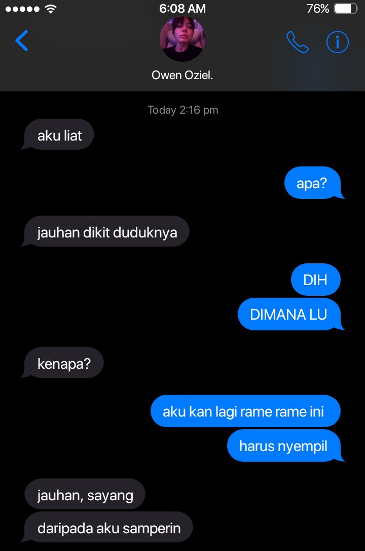 jpoeticm's tweet photo. when ketika el (nit) punya pacar se posesif owen/oji (nyul)

only a snippets of their relationship sih ini

#nyulnit #nyulnit #nyulnit https://t.co/TvOB9yPedj